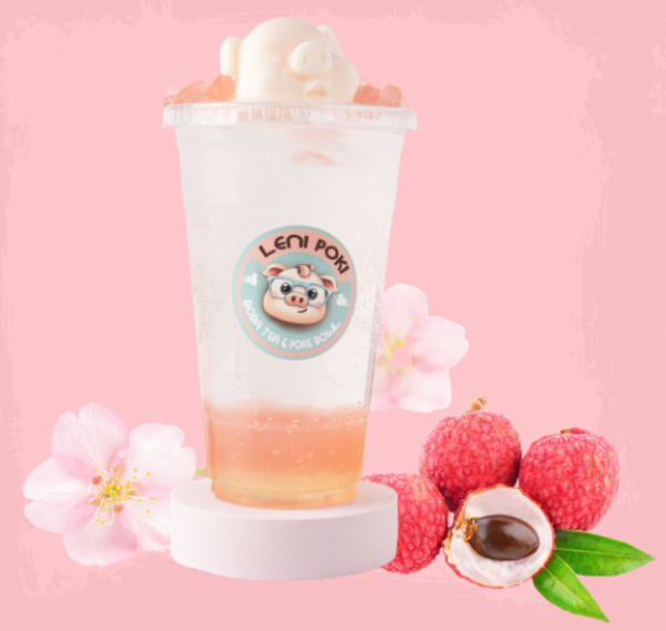 Lychee Sakura Soda